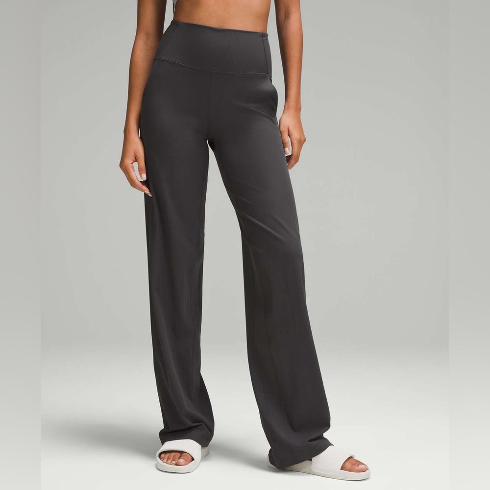 Lululemon Align Ribbed High-Rise Wide-Leg Pant
